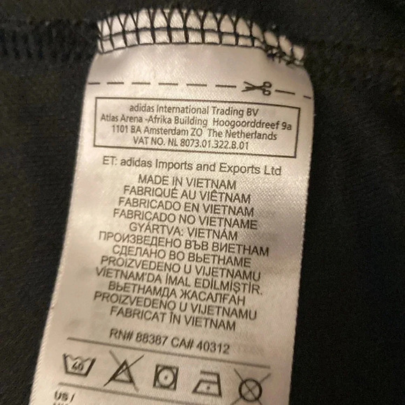 Adidas climate running jacket black men’s large - Picture 8 of 13